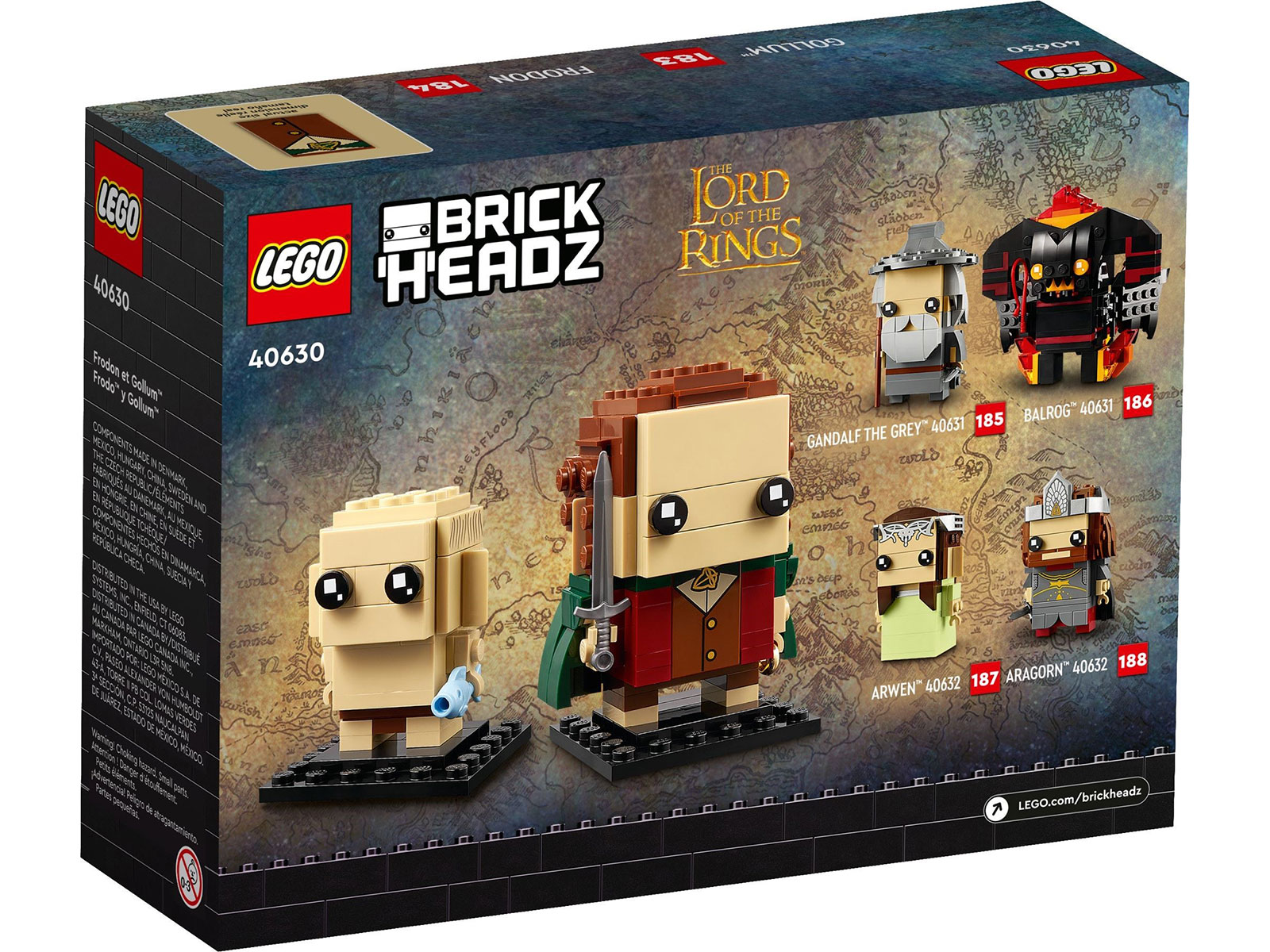 LEGO® BrickHeadz 40630 - Frodo™ und Gollum™