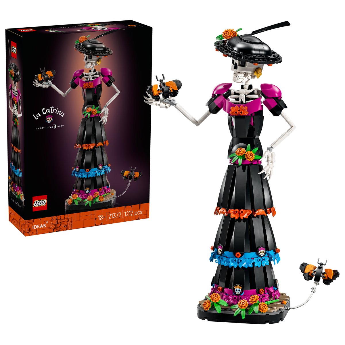 LEGO 21372 LEGO® Ideas 21372 - La Catrina – Box & Produkt