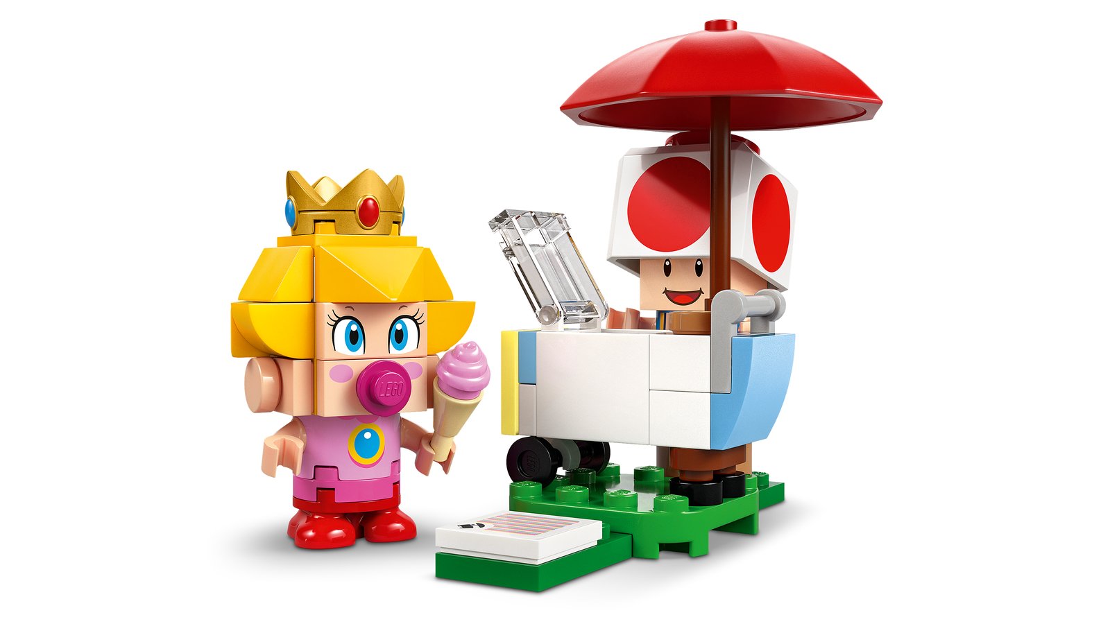 LEGO 72036 LEGO® Super Mario 72036 - Mario Kart™ – Baby Peach & Grand Prix–Set – Detailansicht 5