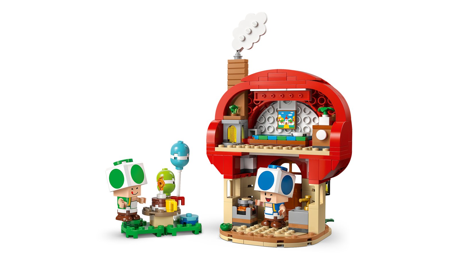 LEGO 72041 LEGO® Super Mario 72041 - Party beim Toad-Haus – Detailansicht 2