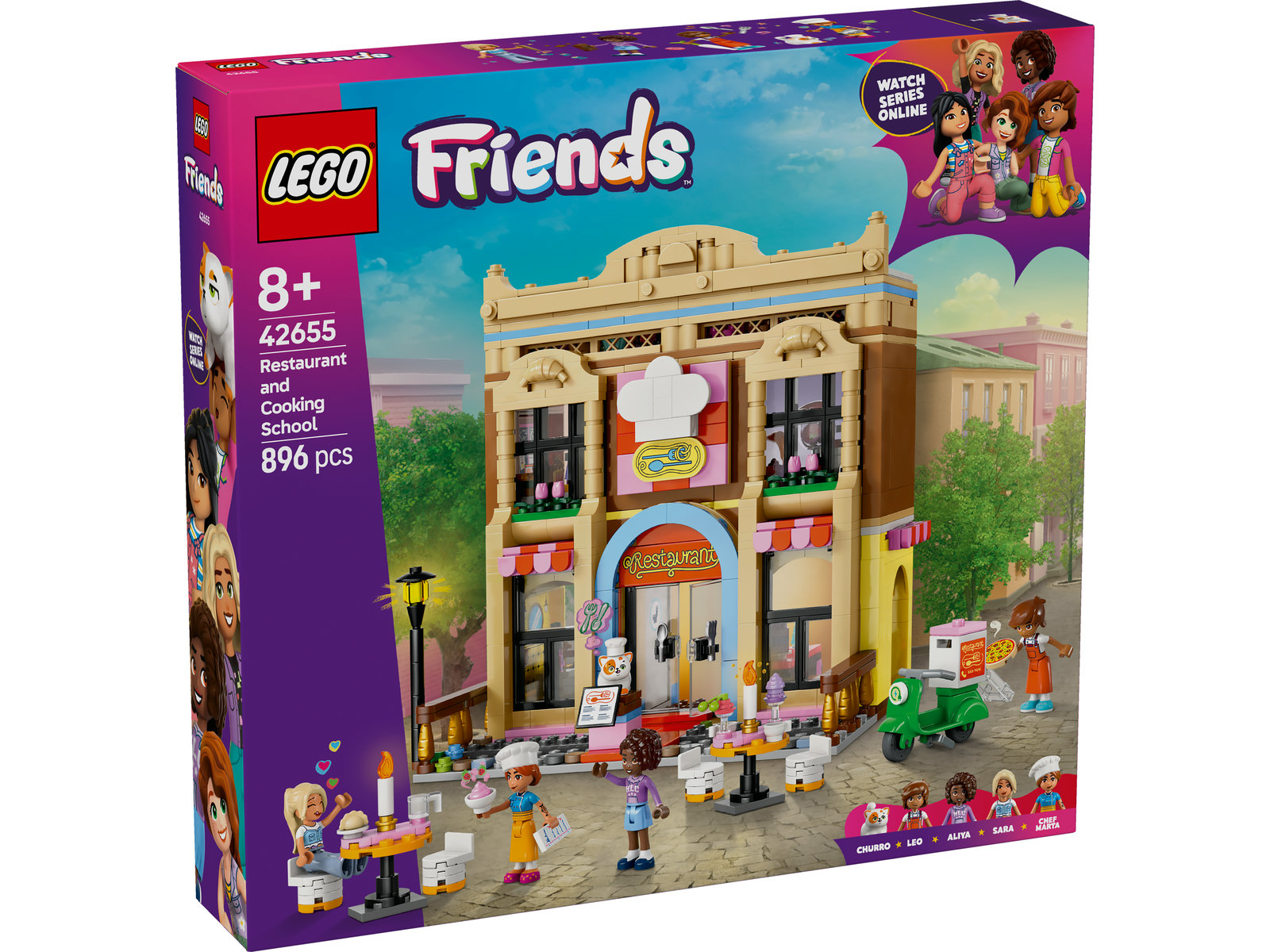LEGO® Friends 42655 - Restaurant und Kochschule LEGO® Friends 42655 - Restaurant und Kochschule