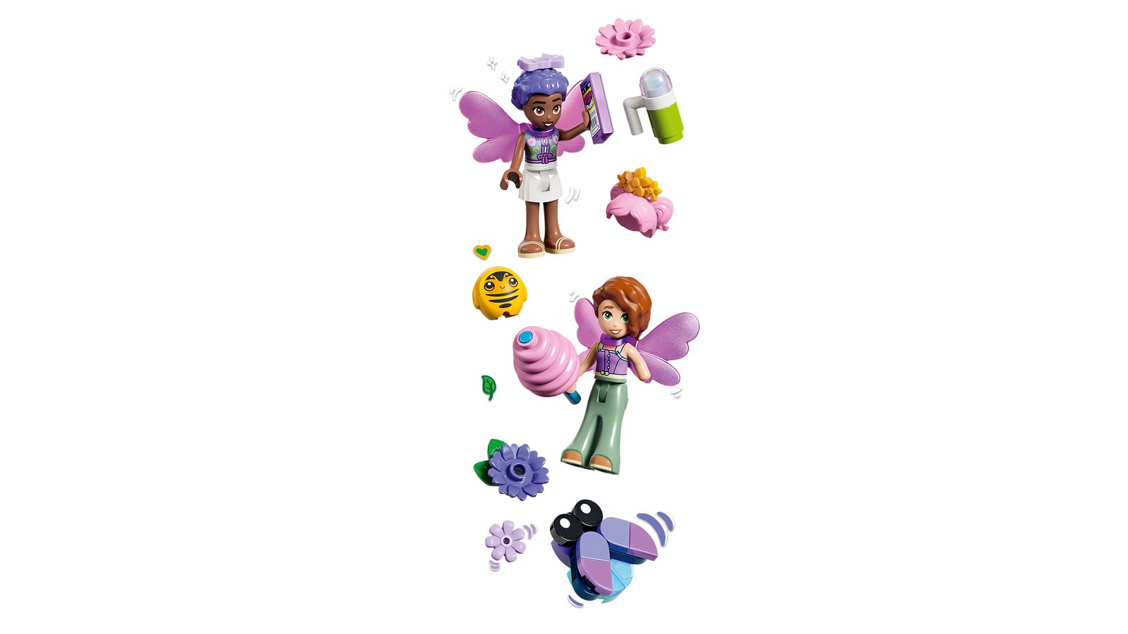 LEGO 42702 LEGO® Friends 42702 - Feentassen-Karussell mit Blumendeko – Detailansicht 2