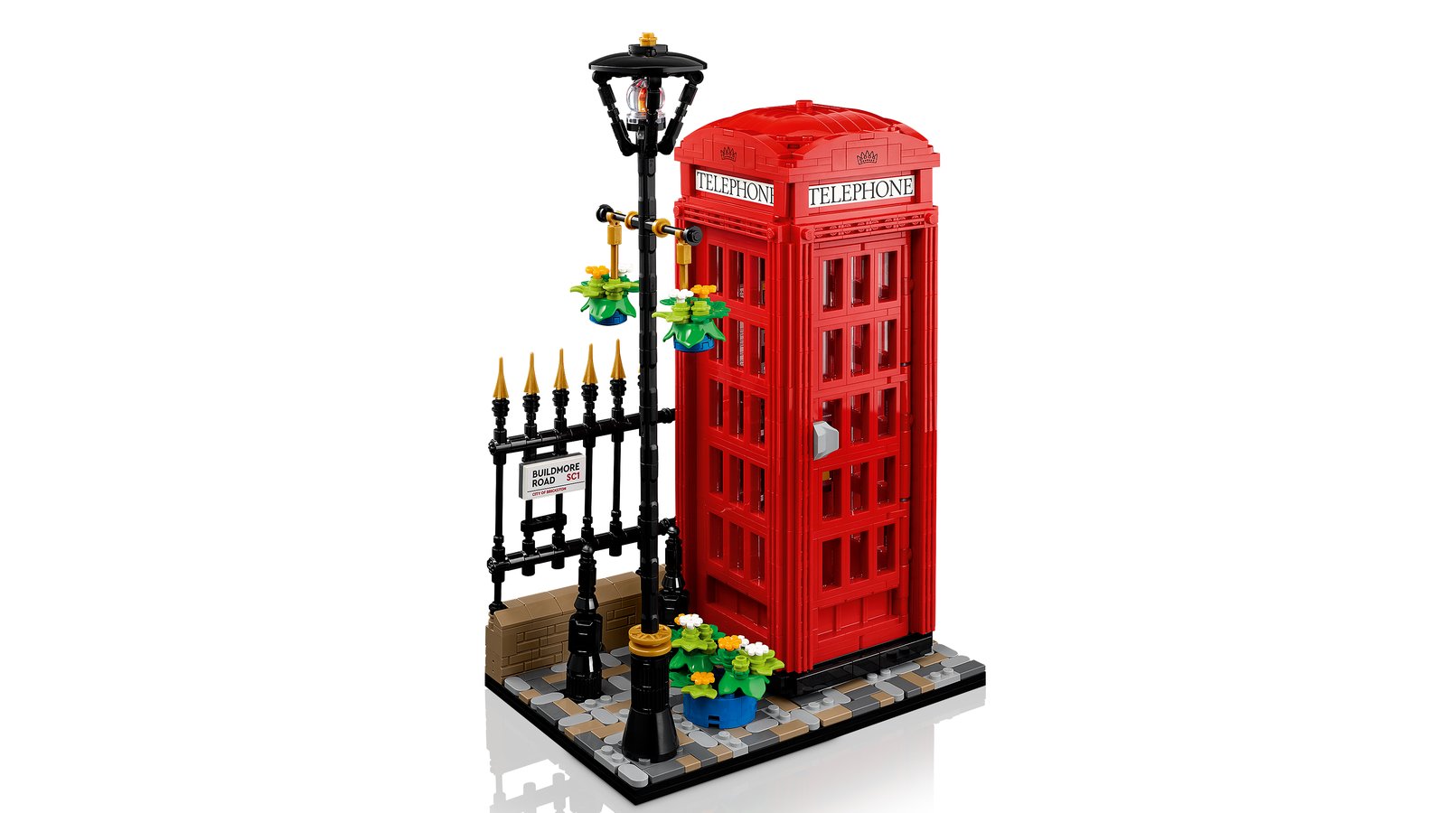 LEGO 21347 LEGO® Ideas 21347 - Rote Londoner Telefonzelle – Detailansicht 1