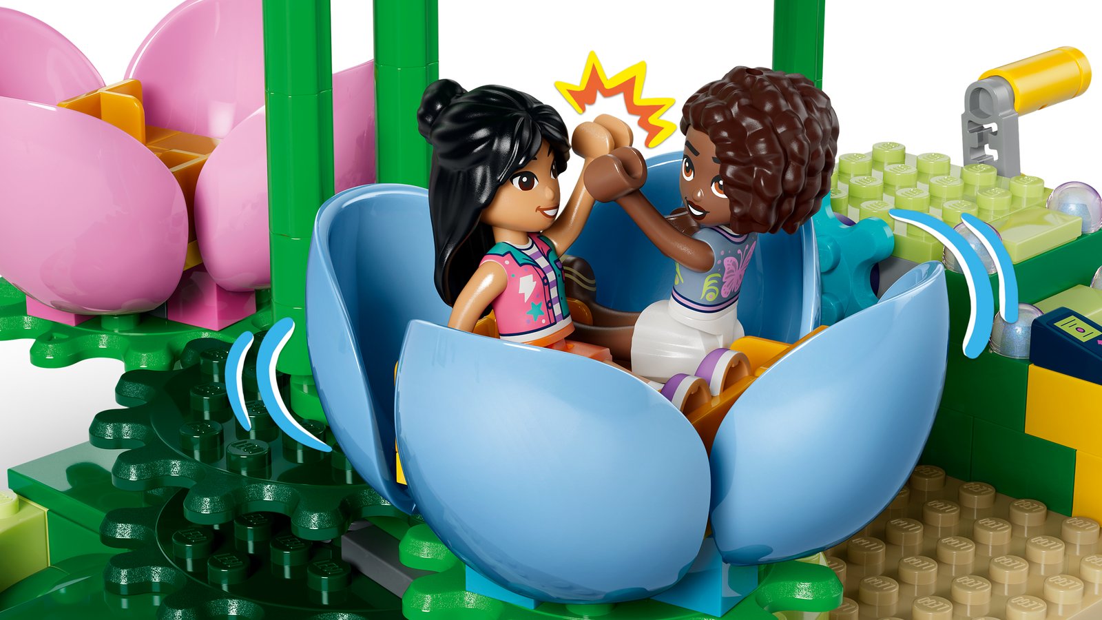 LEGO 42702 LEGO® Friends 42702 - Feentassen-Karussell mit Blumendeko – Detailansicht 5