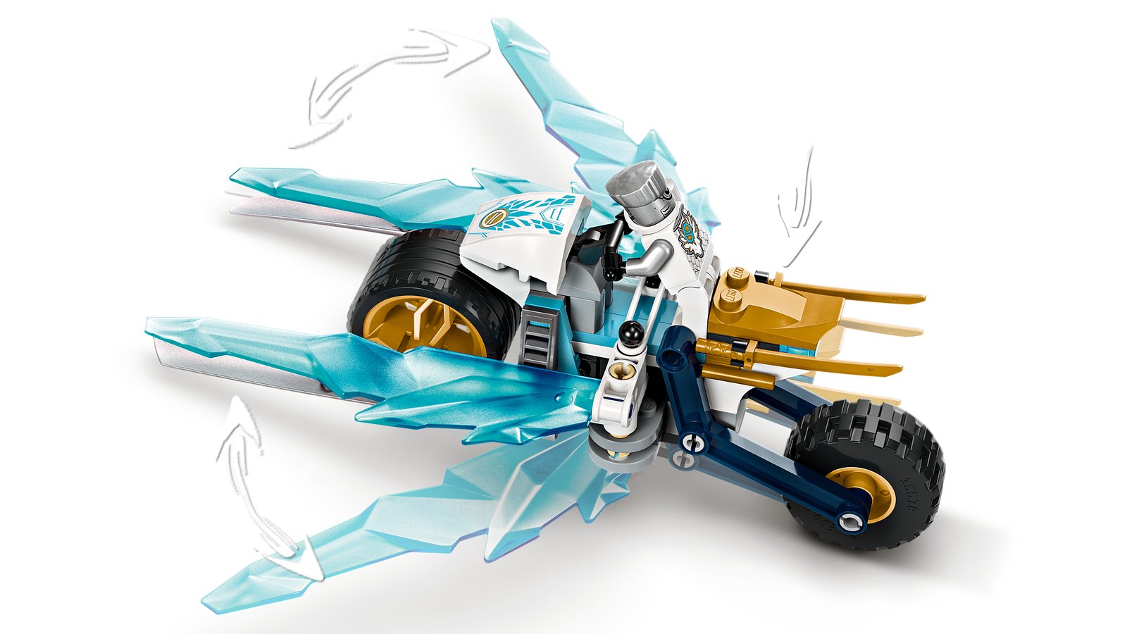 LEGO 71816 LEGO® NINJAGO® 71816 - Zanes Eismotorrad – Detailansicht 2