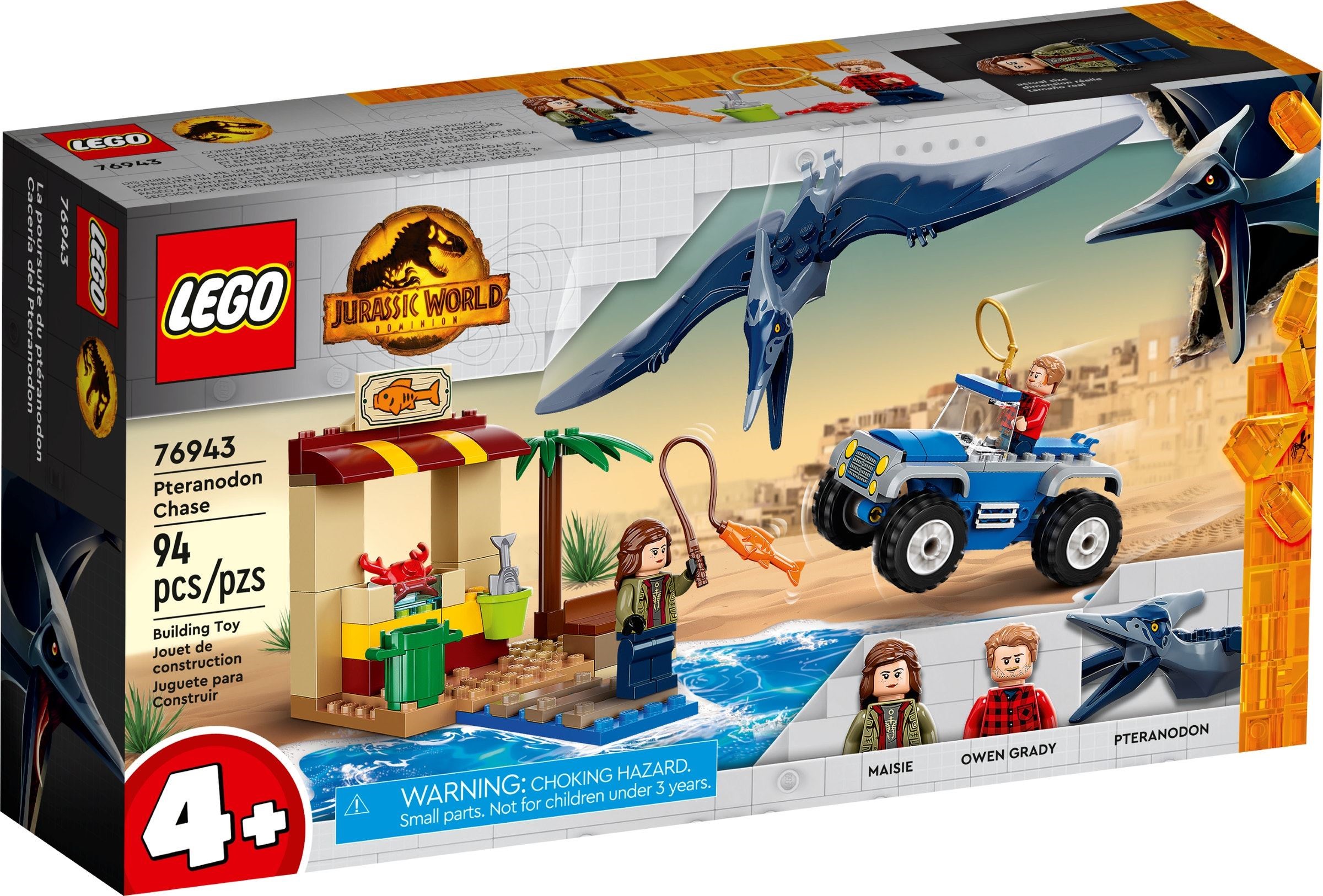 LEGO® Jurassic World 76943 - Pteranodon-Jagd