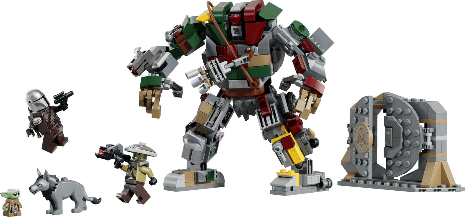 LEGO 75451 LEGO® Star Wars™ 75451 - Showdown mit dem Wächterdroiden am Huttenpalast – Produktfoto