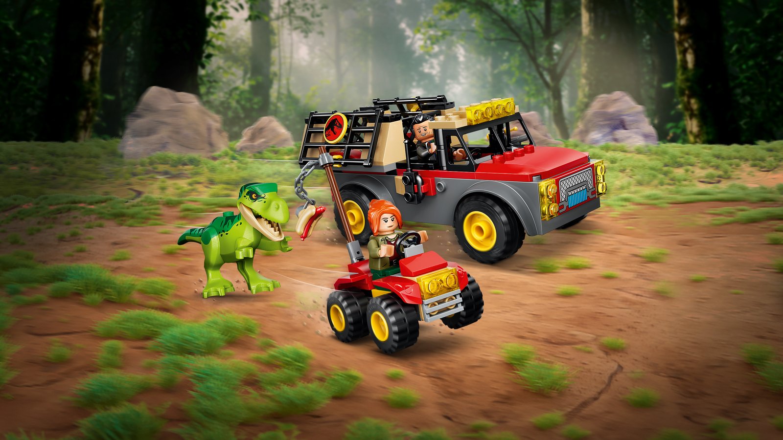 LEGO 77978 LEGO Jurassic World 77978 - Transporter für den Jungen T.Rex – Primäres Produktbild