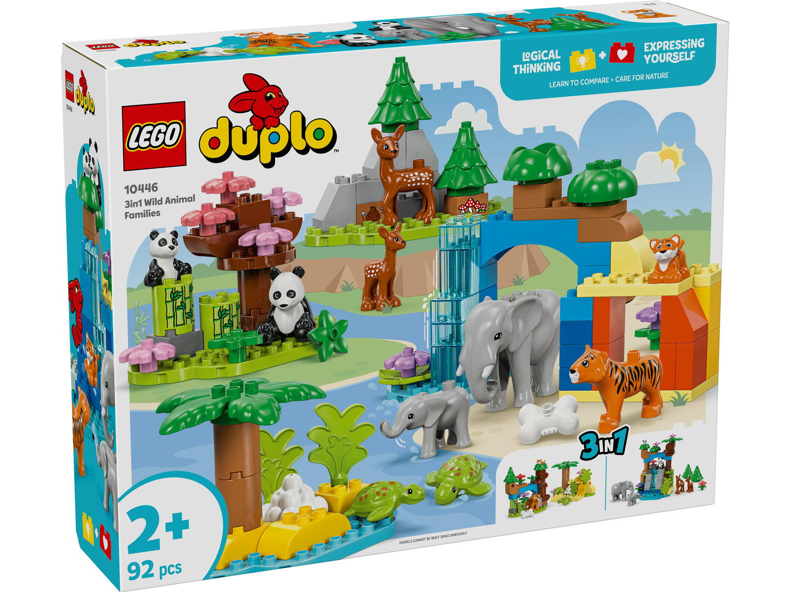 LEGO® DUPLO 10446 - Wildtier-Familien 3-in-1-Set LEGO® DUPLO 10446 - Wildtier-Familien 3-in-1-Set