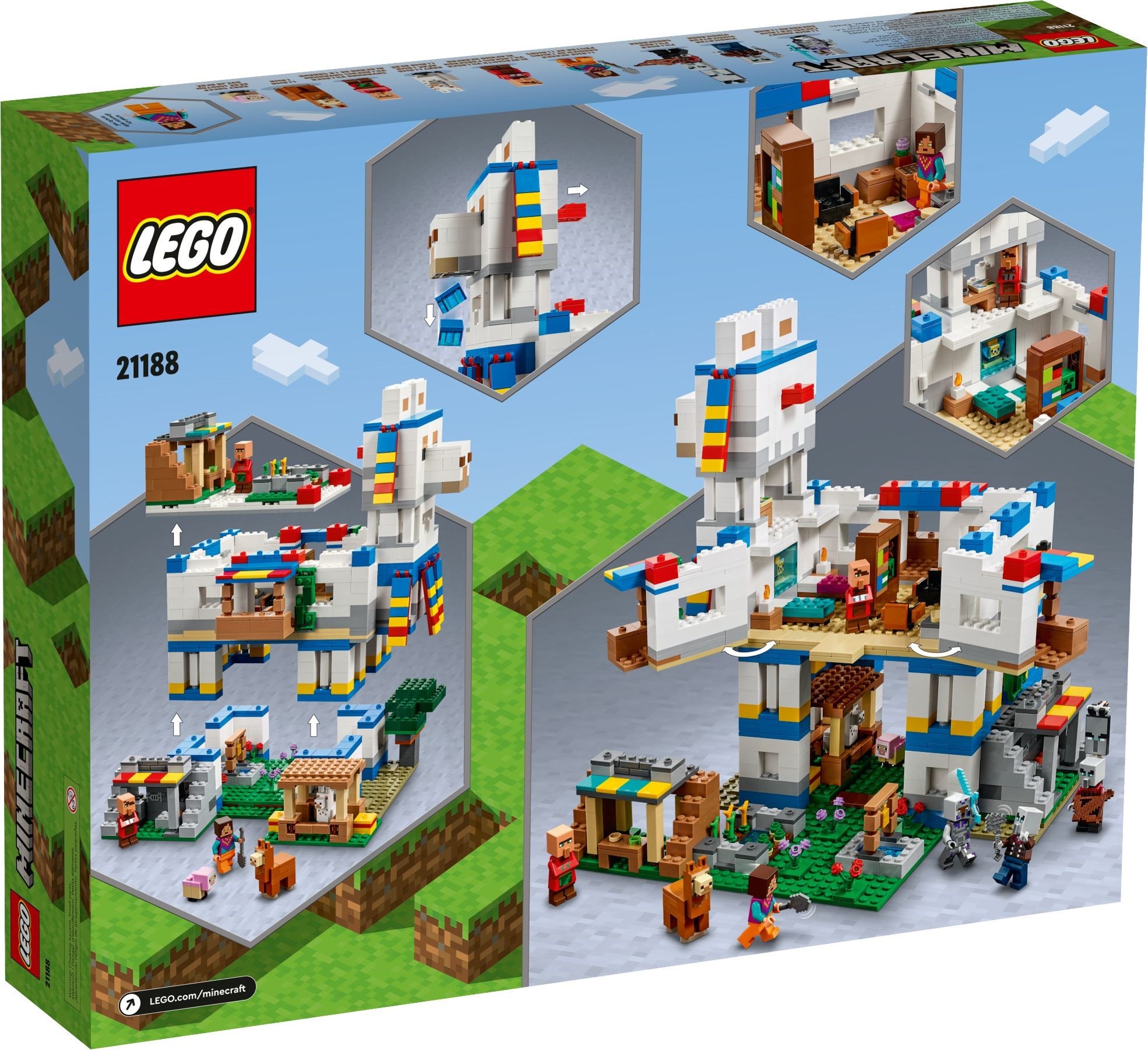 LEGO® Minecraft™ 21188 - Das Lamadorf