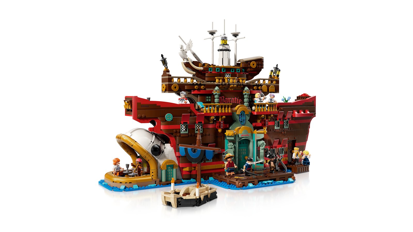 LEGO 75640 LEGO® ONE PIECE 75640 - Baratié, das Schwimmende Restaurant – Primaeres Produktbild