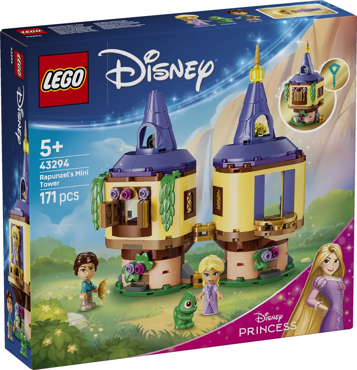 LEGO 43294 LEGO® ǀ Disney Princess 43294 - Rapunzels Mini-Turm – Verpackung vorne