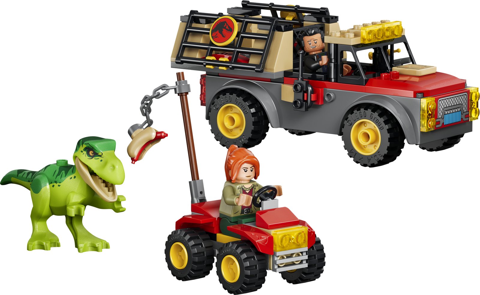 LEGO 77978 LEGO Jurassic World 77978 - Transporter für den Jungen T.Rex – Produktfoto