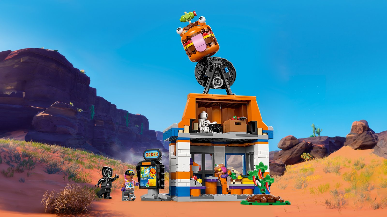LEGO 77076 LEGO® Fortnite 77076 - Durrr Burger Restaurant – Detailansicht 6