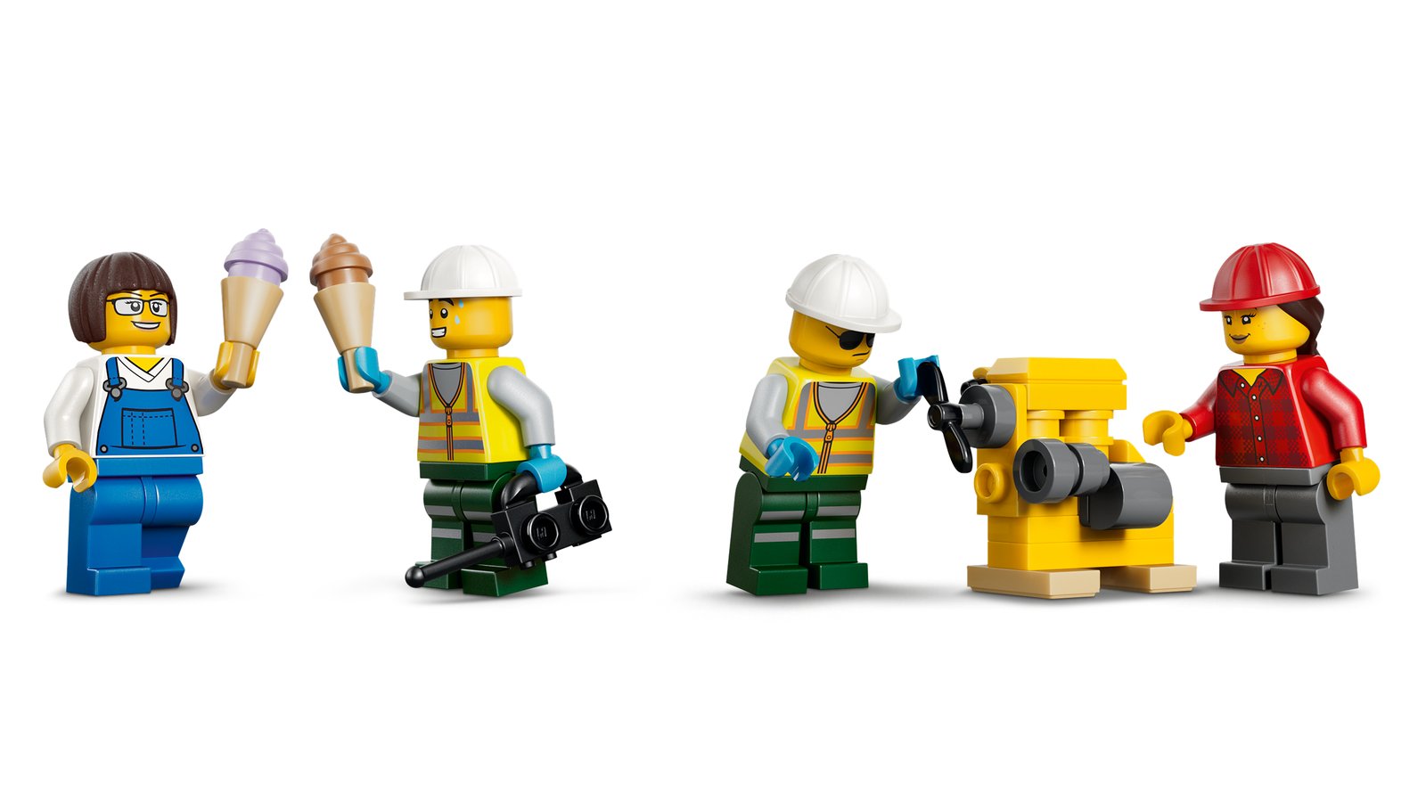 LEGO 60509 LEGO® City 60509 - Hafengüterzug mit Kran und LKW – Detailansicht 1