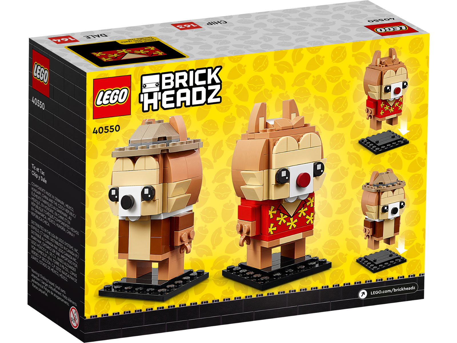 LEGO® BrickHeadz 40550 - Chip & Chap