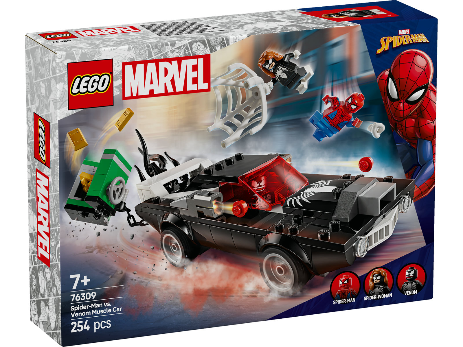 LEGO® Super Heroes 76309 - Spider-Man vs. Venom Muscle-Car