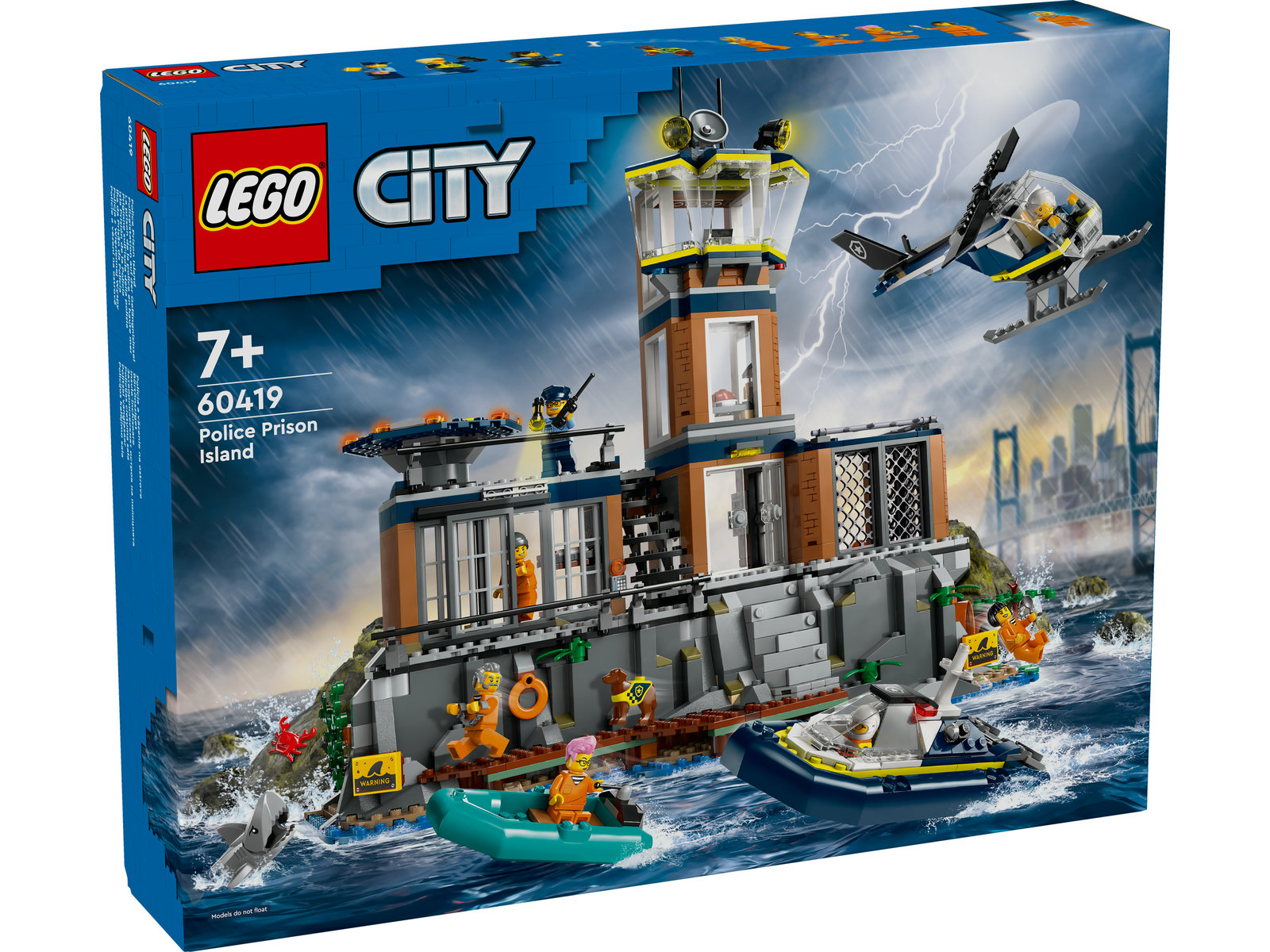 LEGO® City 60419 - Polizeistation auf der Gefängnisinsel LEGO® City 60419 - Polizeistation auf der Gefängnisinsel