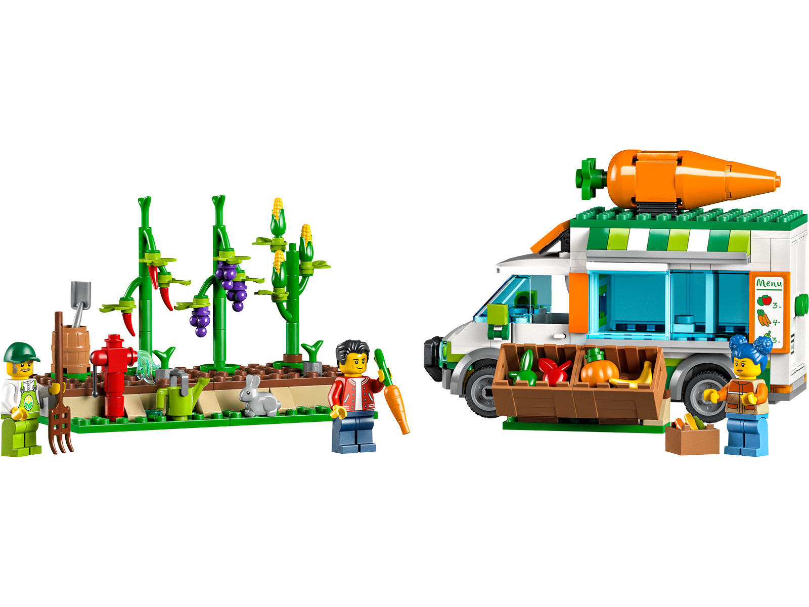 LEGO® City 60345 - Gemüse-Lieferwagen - Set