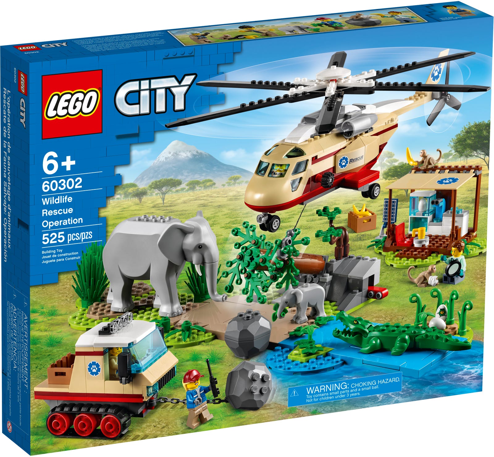 LEGO® City 60302 - Tierrettungseinsatz - Box Front