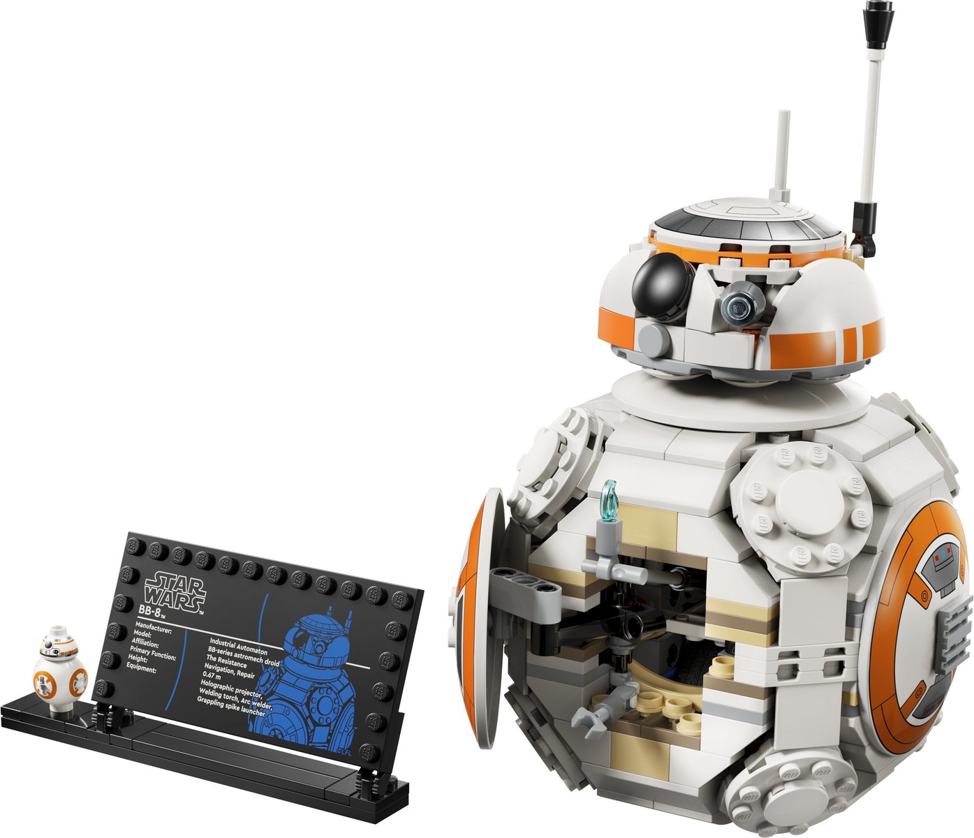 LEGO 75452 LEGO® Star Wars™ 75452 - Der Astromech-Droide BB-8™ – Produktfoto