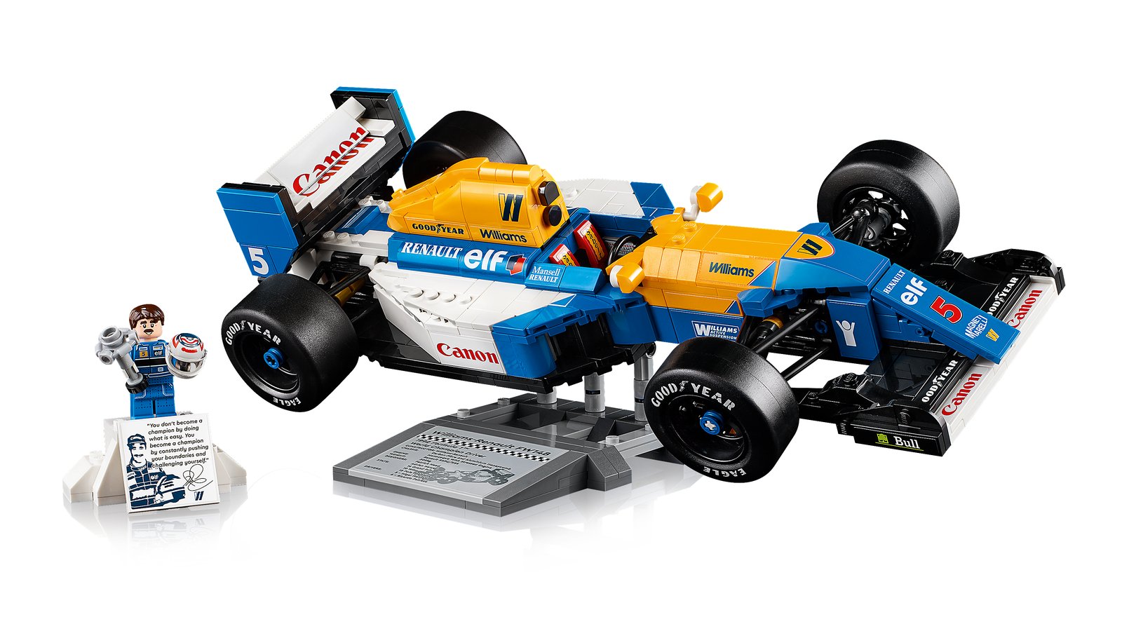 LEGO 10353 LEGO® Icons 10353 - Williams Racing FW14B mit Nigel Mansell – Detailansicht 2