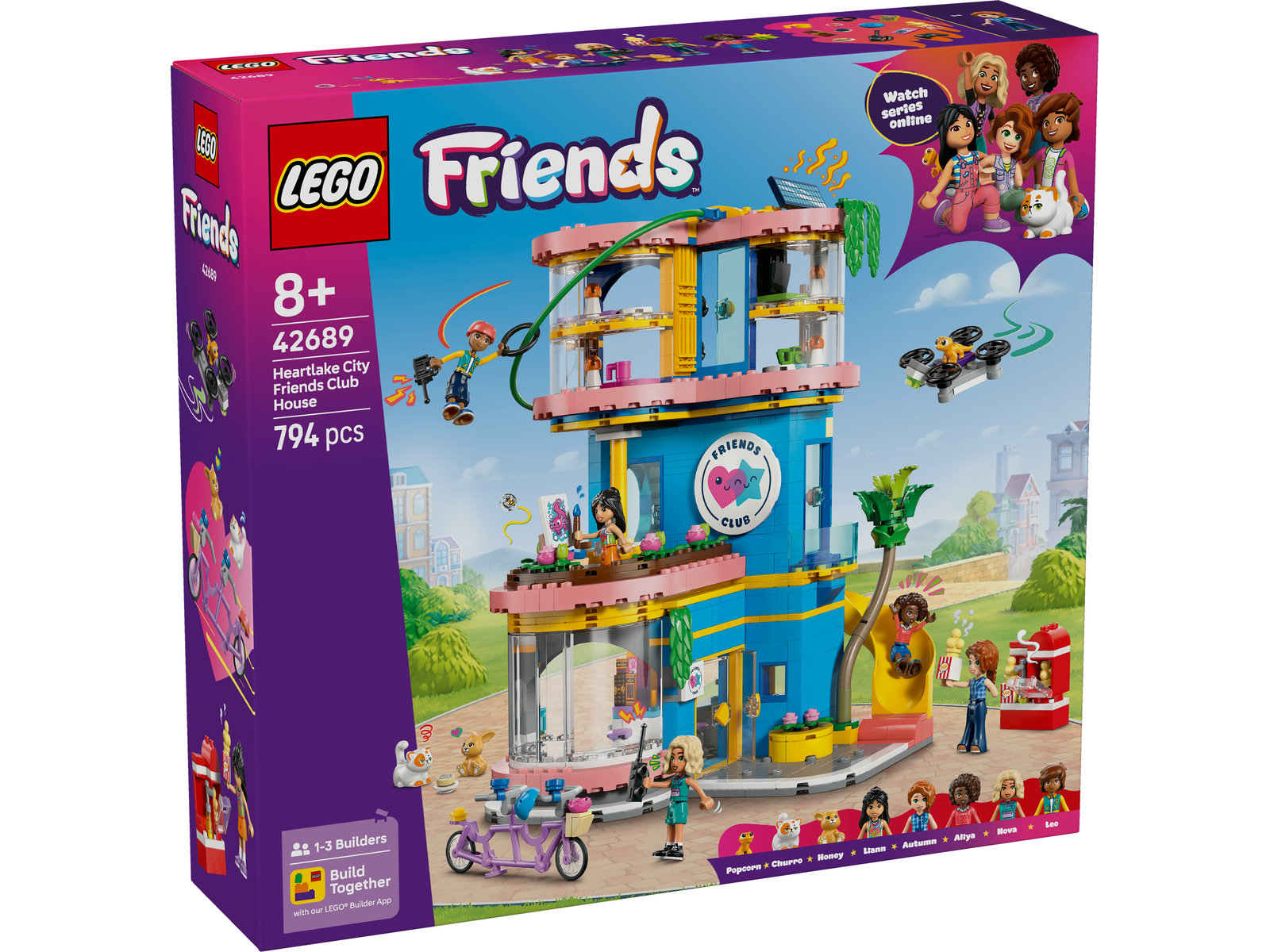 LEGO® Friends 42689 - Heartlake City Clubhaus der Freunde