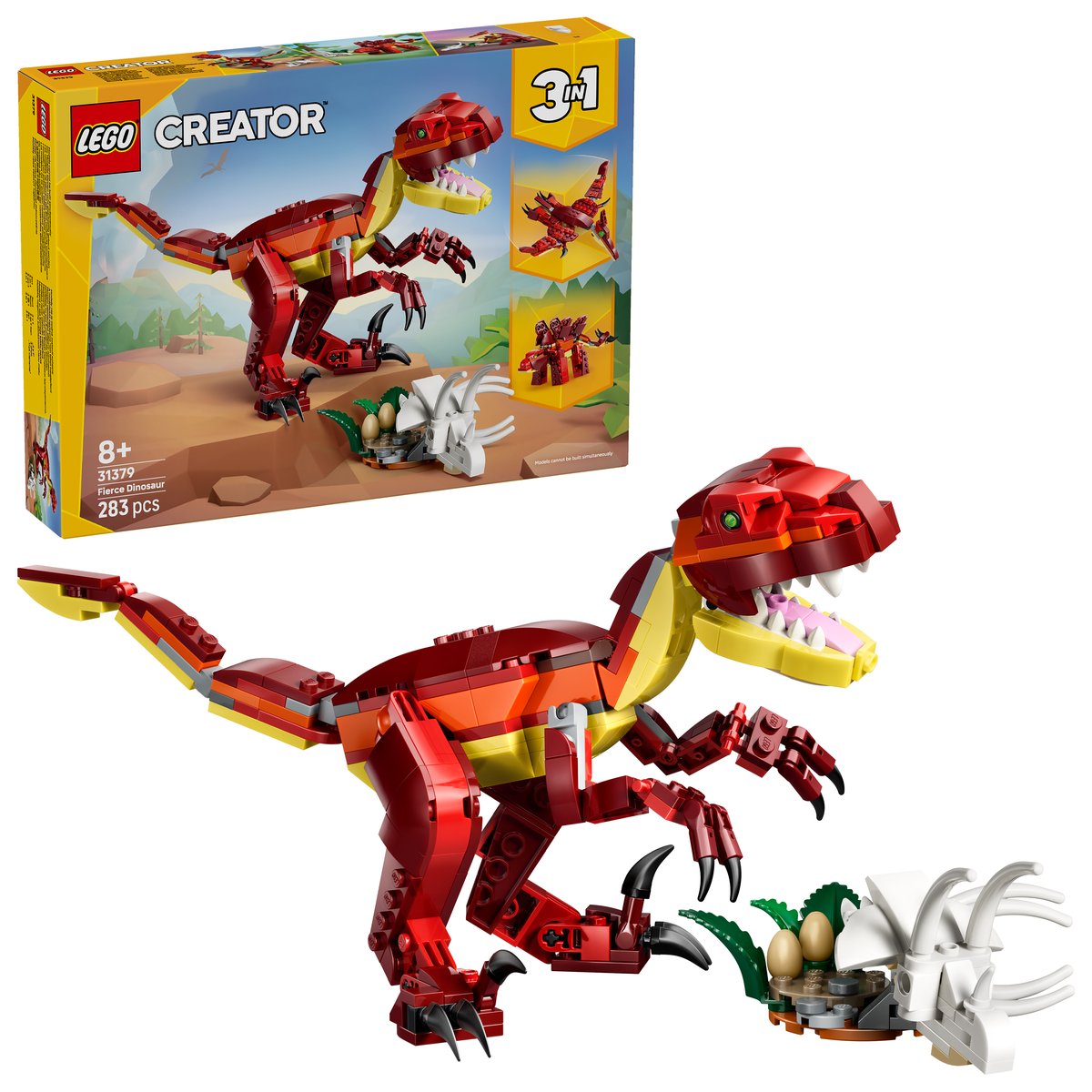 LEGO 31379 LEGO® Creator 31379 - Wilder Dinosaurier – Box & Produkt