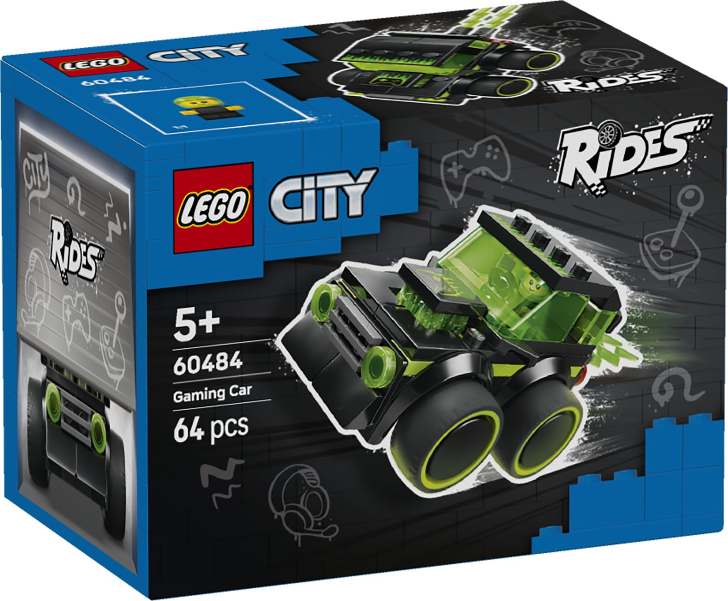 LEGO® City 60484 - Coole Flitzer – Gaming-Rennauto