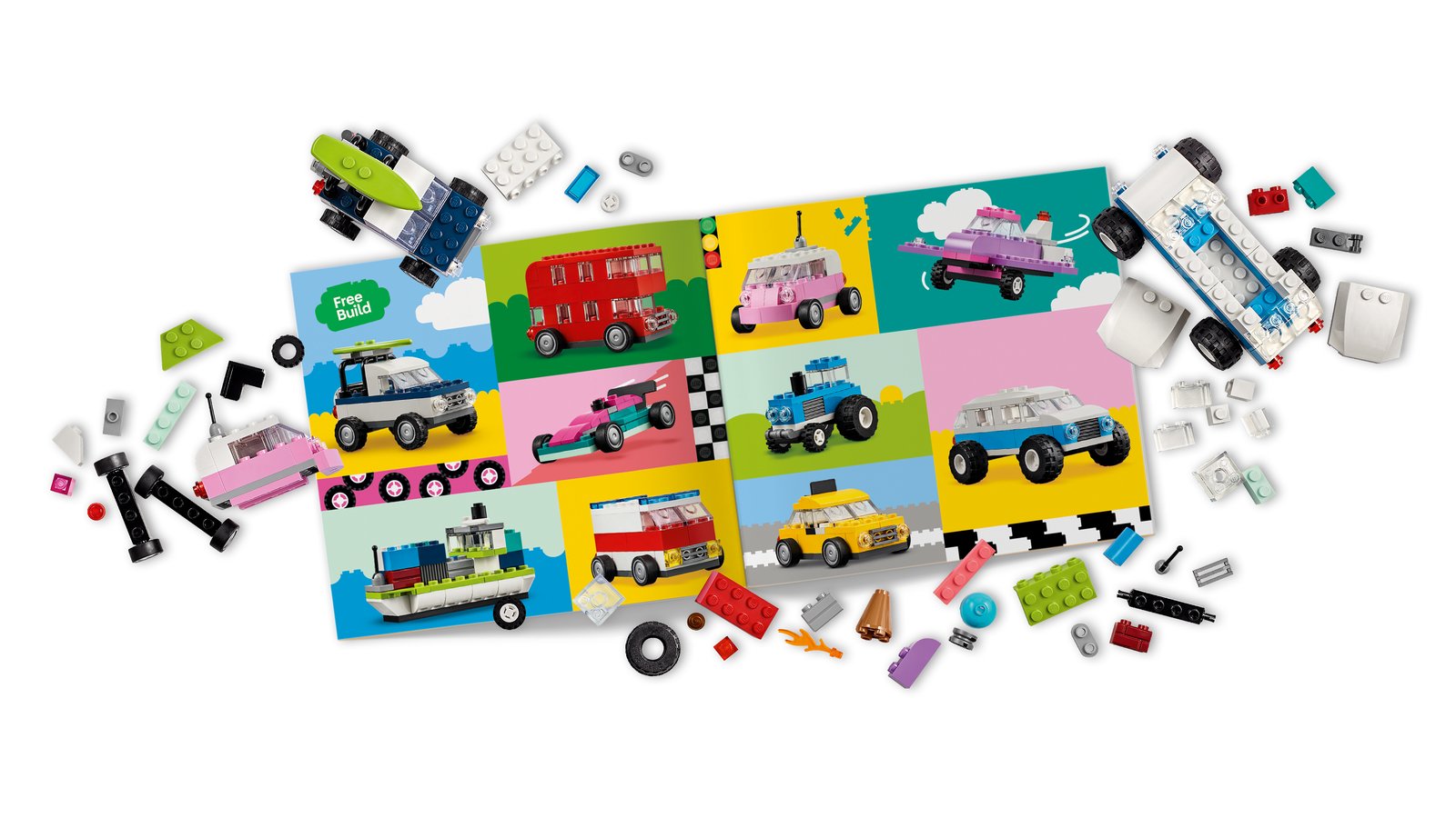 LEGO 11036 LEGO® Classic 11036 - Kreative Fahrzeuge – Detailansicht 7