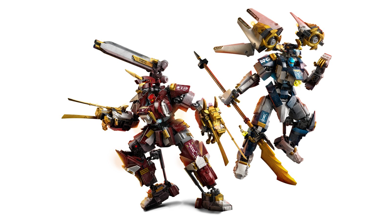LEGO 71870 LEGO® NINJAGO® 71870 - Die Zwillings-Titanmechs – Primäres Produktbild