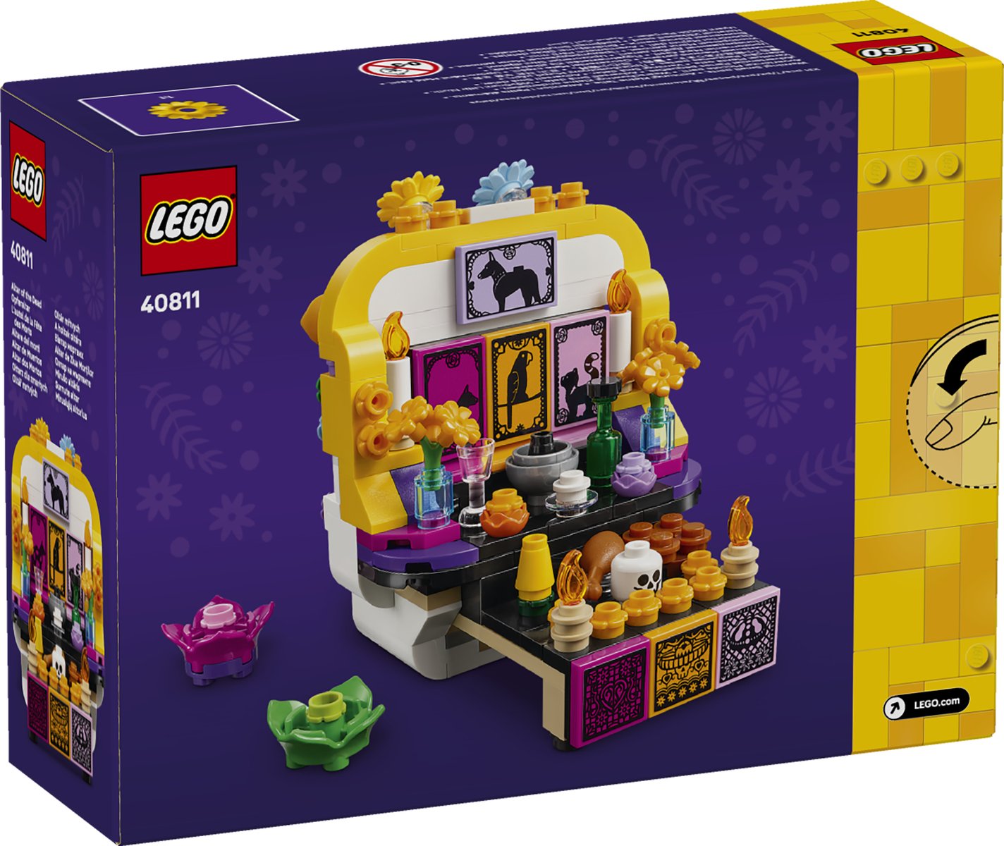LEGO 40811 LEGO® LEGO Iconic 40811 - Opferaltar – Verpackung hinten