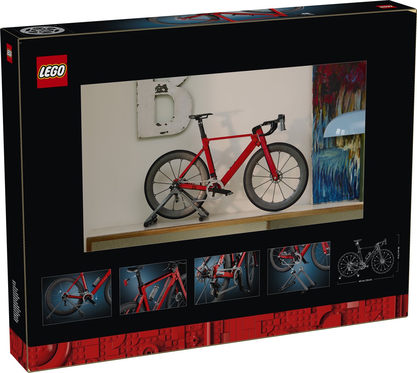 LEGO 11380 LEGO® Icons 11380 - Rennrad – Verpackung hinten