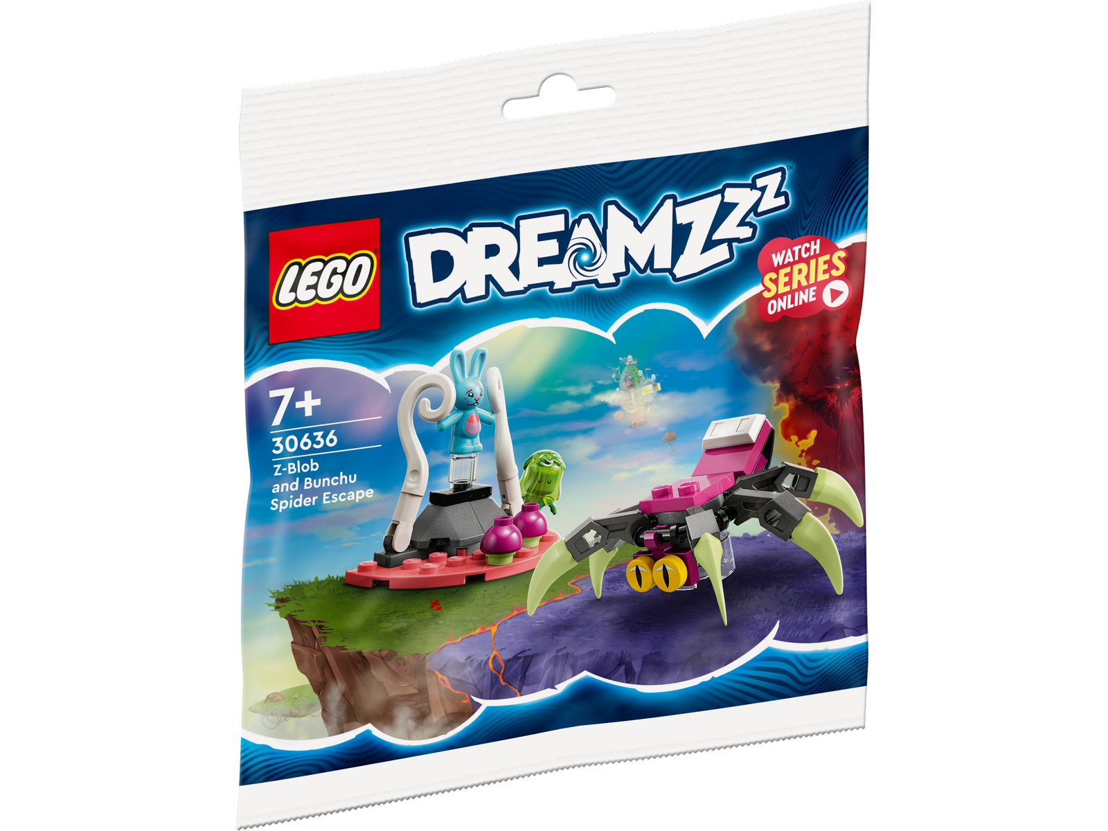 LEGO® DREAMZzz 30636 - Z-Blobs und Bunchus Flucht vor der Spinne LEGO® DREAMZzz 30636 - Z-Blobs und Bunchus Flucht vor der Spinne