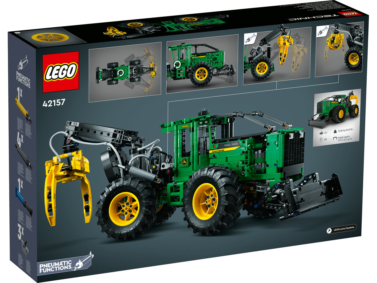 LEGO® Technic 42157 - John Deere 948L-II Skidder