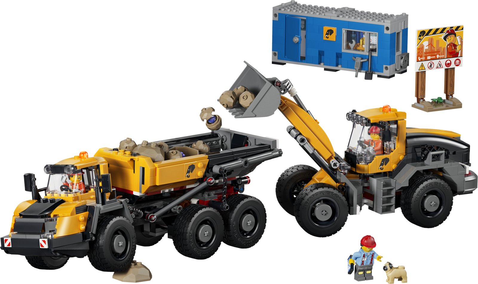 LEGO 60494 LEGO® City 60494 - Kipplaster und Schaufellader – Produktfoto