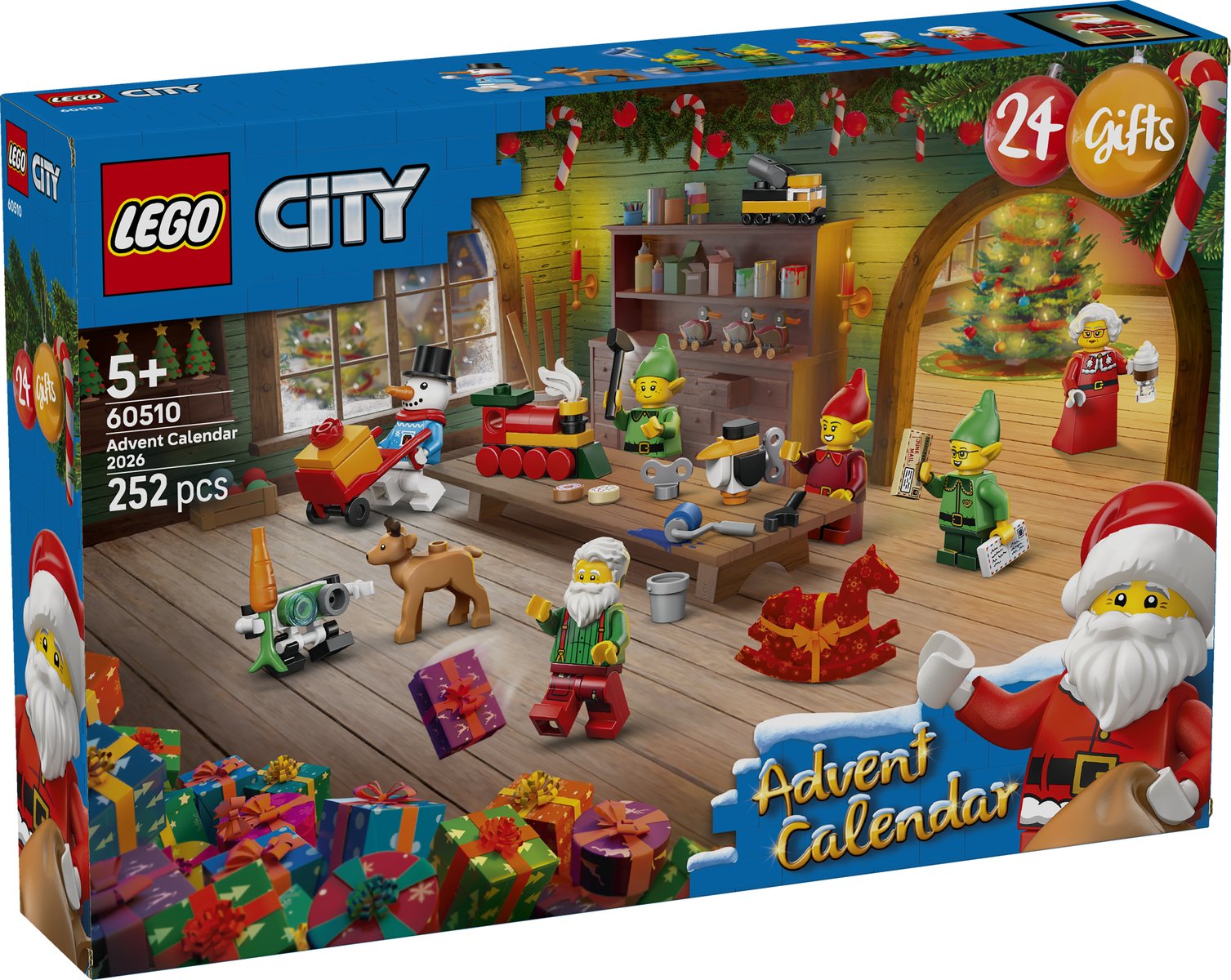 LEGO 60510 LEGO® City 60510 - Adventskalender 2026 – Verpackung vorne