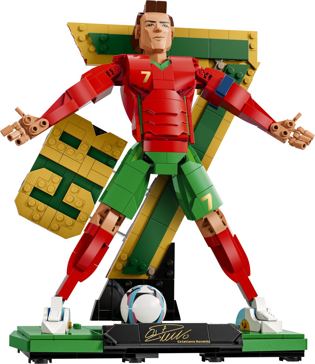 LEGO 43016 LEGO® Editions 43016 - Cristiano Ronaldo – Fußballlegende – Produktfoto