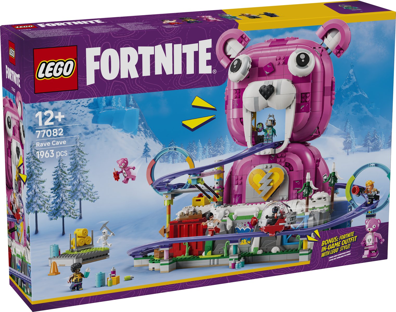 LEGO 77082 LEGO® Fortnite® 77082 - Rave Cave – Verpackung vorne