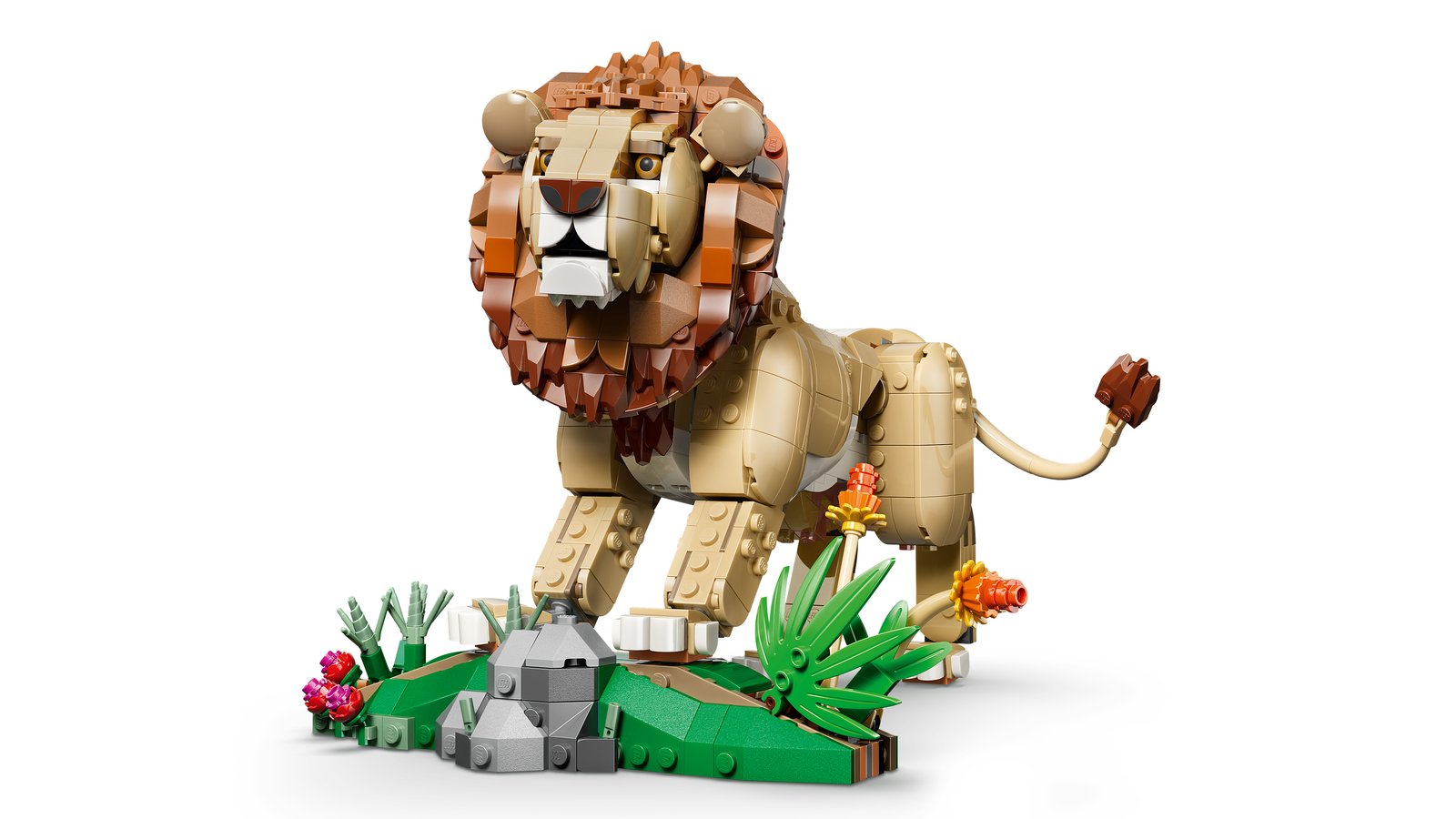 LEGO 31386 LEGO® Creator 31386 - Wilde Tiere: Majestätischer Löwe – Detailansicht 3