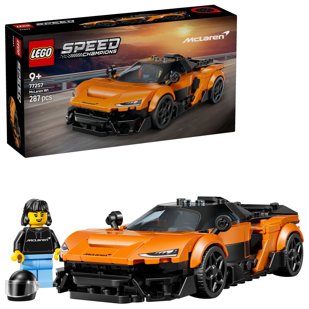 LEGO 77257 LEGO® Speed Champions 77257 - McLaren W1 – Box & Produkt