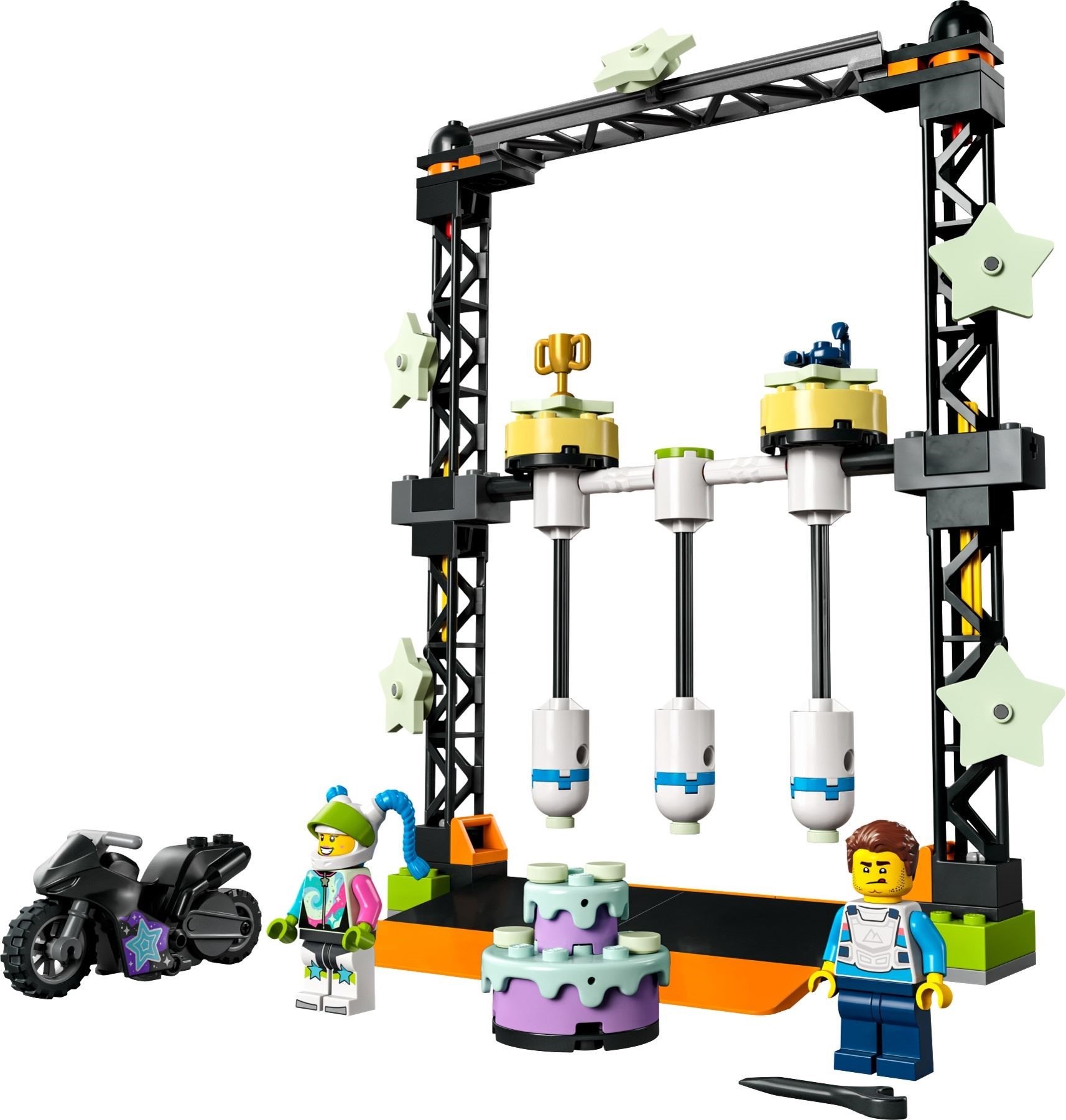 LEGO® City 60341 - Umstoß-Stuntchallenge - Set