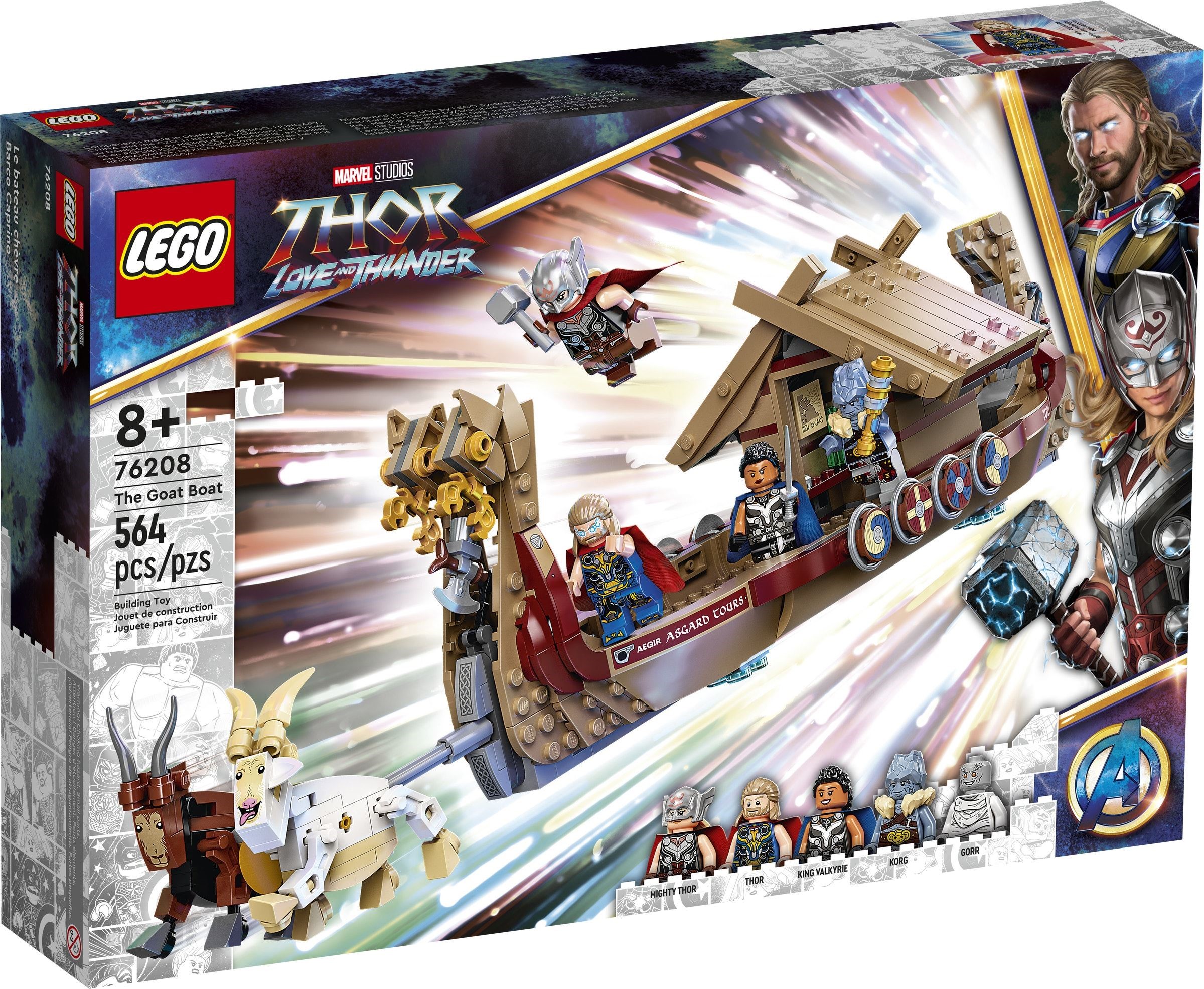 LEGO® Marvel 76208 - Das Ziegenboot