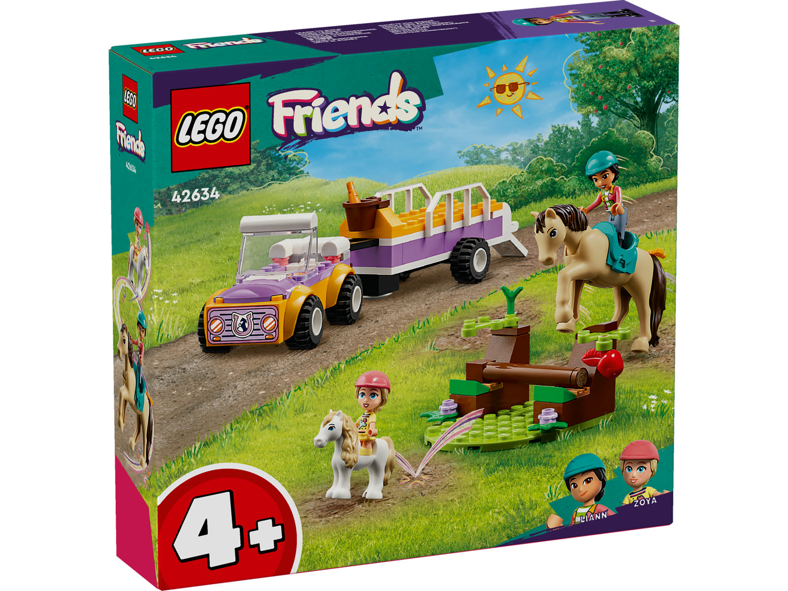LEGO® Friends 42634 - Pferde- und Pony-Anhänger LEGO® Friends 42634 - Pferde- und Pony-Anhänger