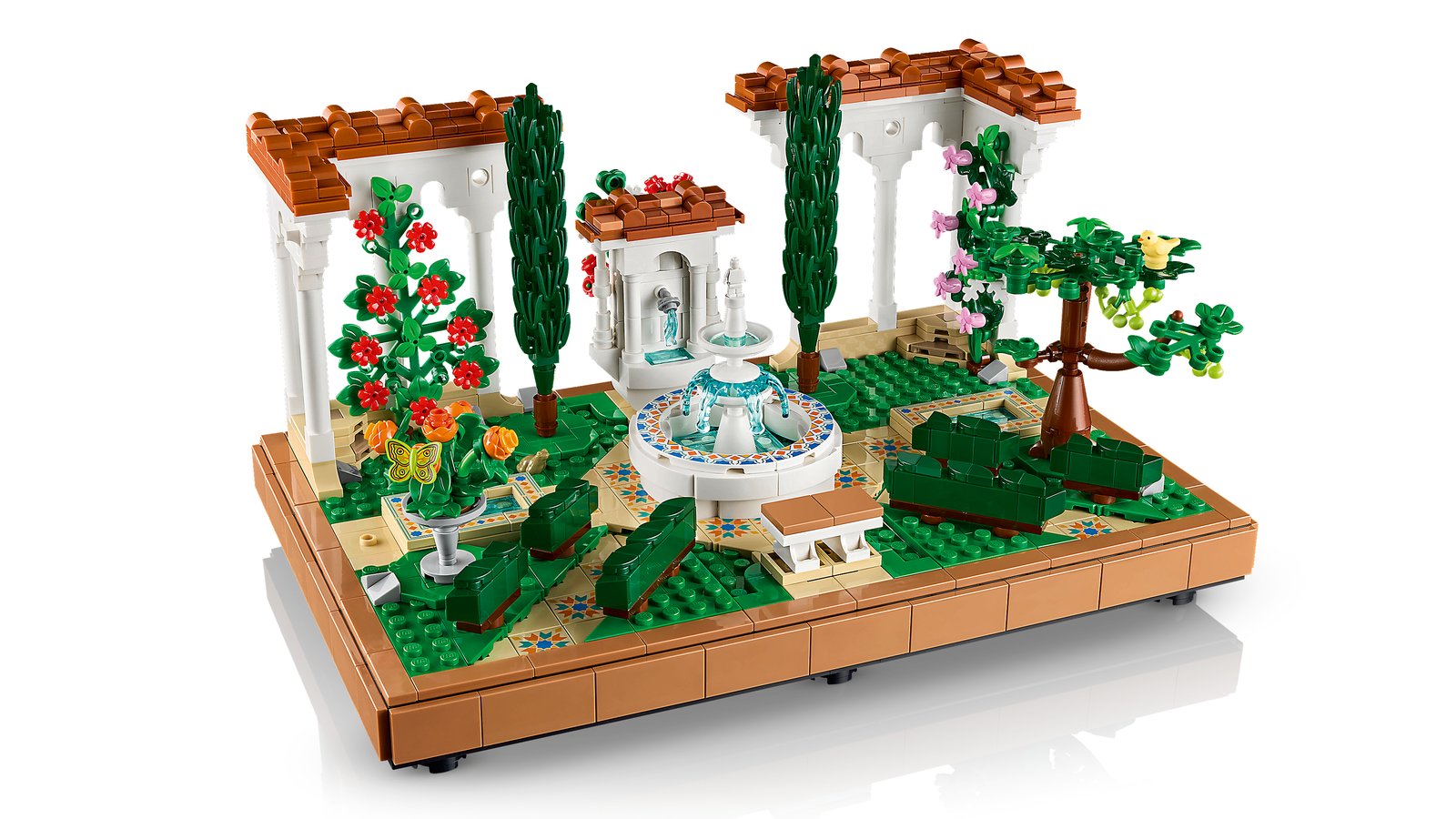 LEGO 10359 LEGO® Icons 10359 - Springbrunnengarten – Primaeres Produktbild