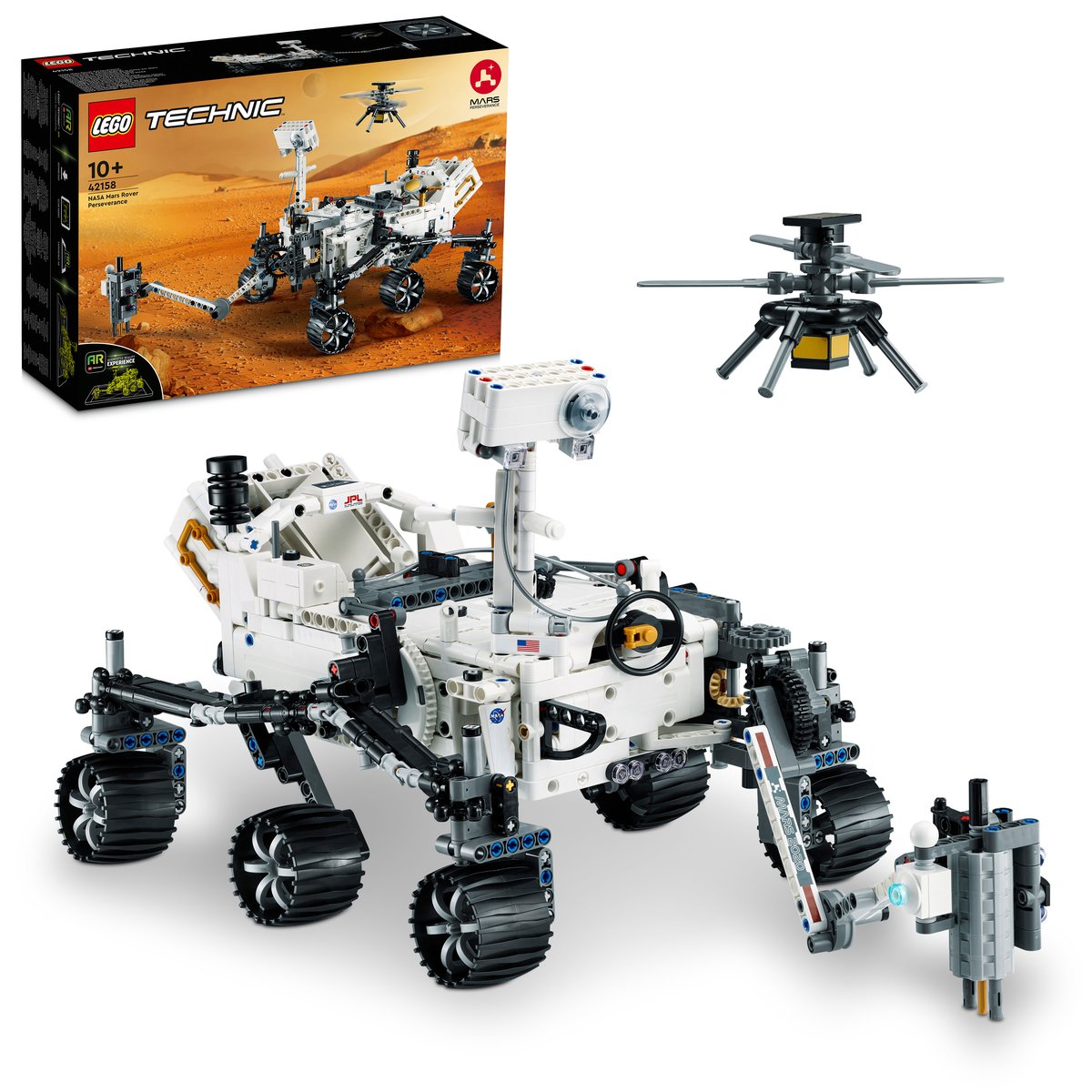LEGO 42158 LEGO® Technic 42158 - NASA Mars Rover Perseverance – Box & Produkt