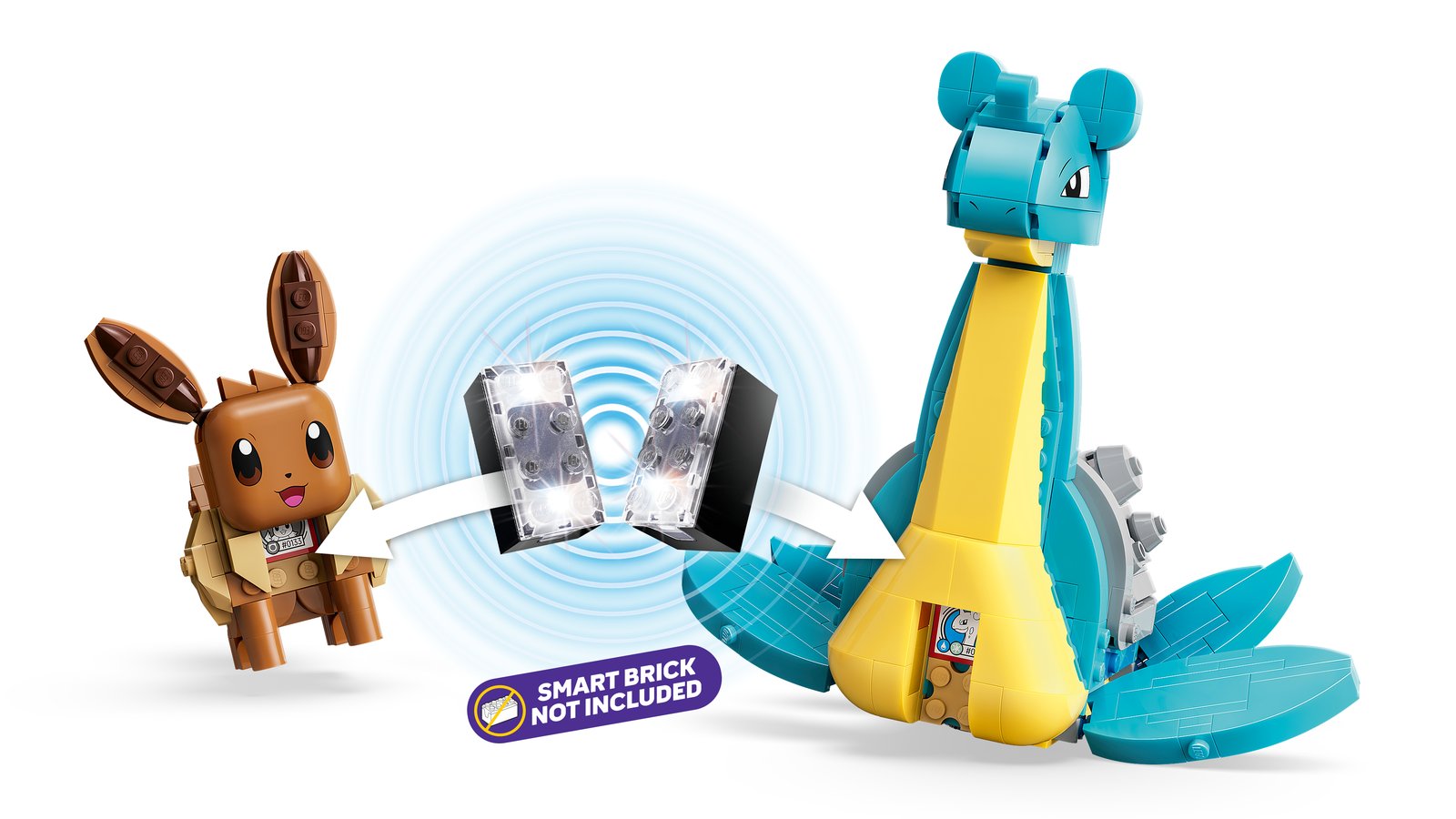 LEGO 72162 LEGO® Pokémon™ 72162 - SMART Play™: Evoli und Lapras auf Schatzsuche – Detailansicht 4