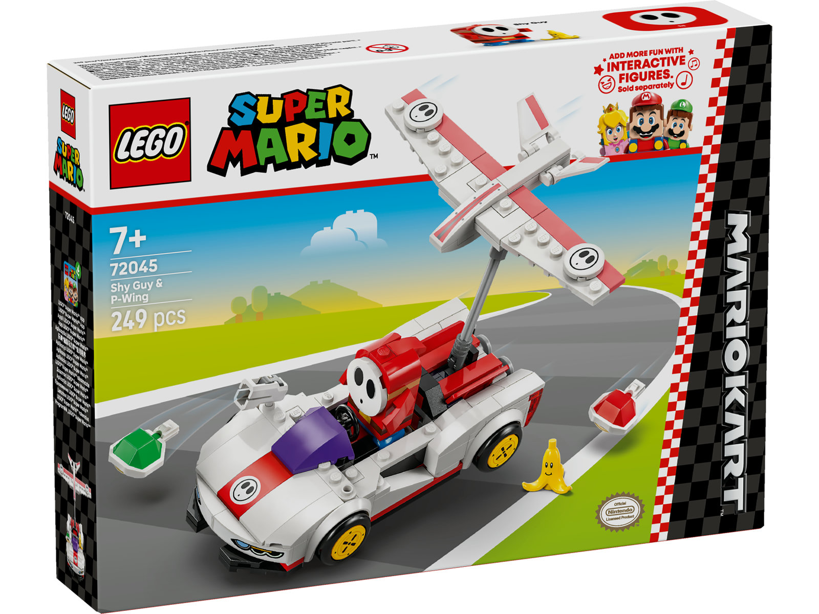 LEGO® Super Mario 72045 Mario Kart™ – Shy Guy & Flügel-Raser LEGO® Super Mario 72045 Mario Kart™ – Shy Guy & Flügel-Raser