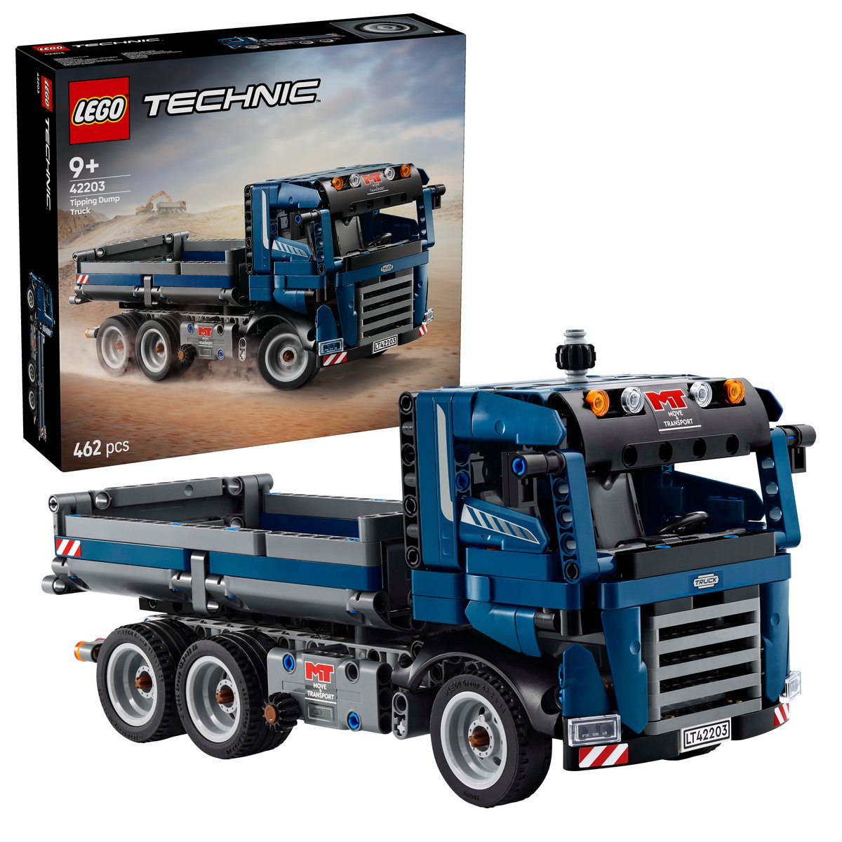 LEGO 42203 LEGO® Technic 42203 - Kipplaster – Box & Produkt