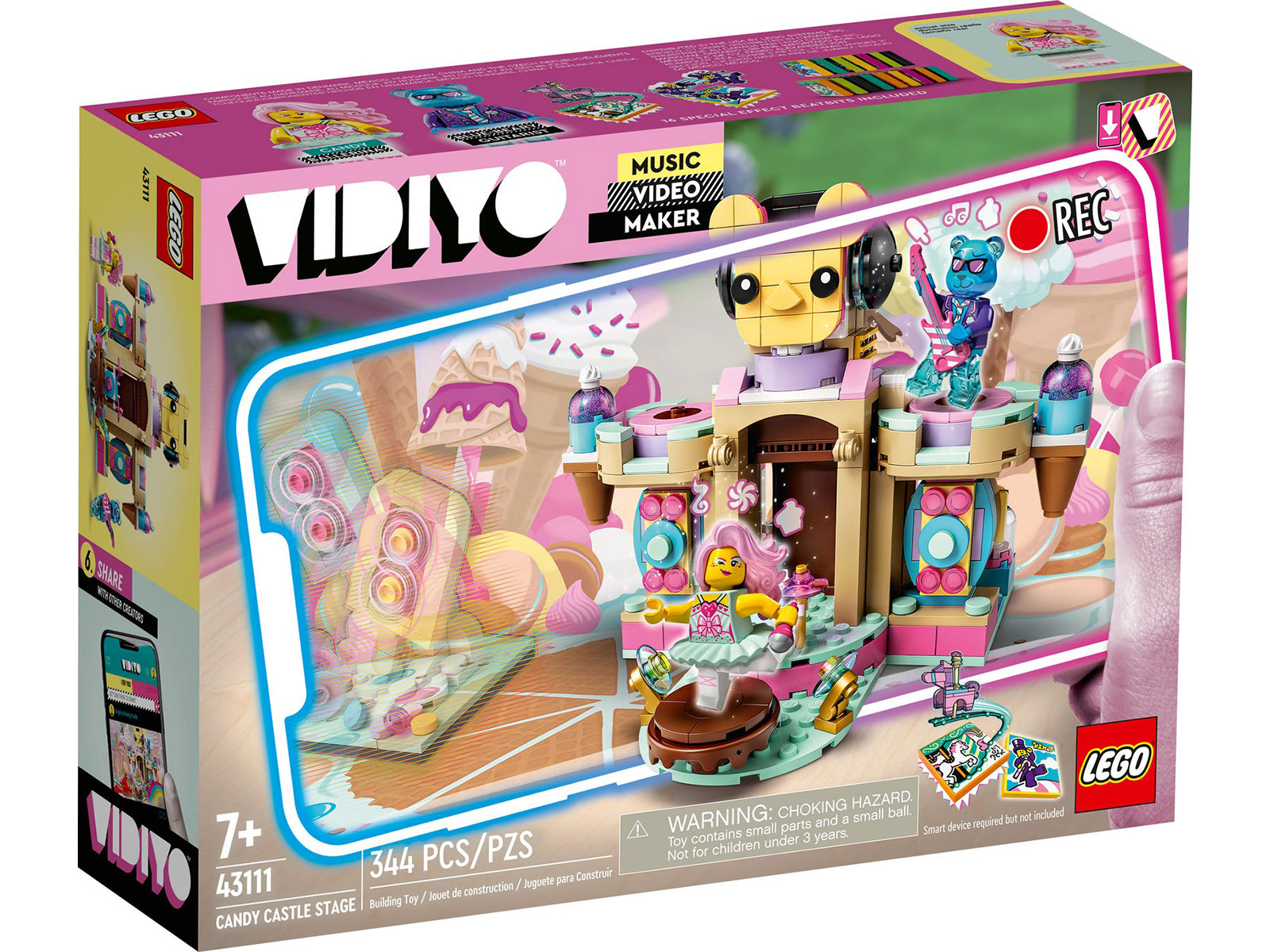 LEGO® VIDIYO 43111 - Candy Castle Stage LEGO® VIDIYO 43111 - Candy Castle Stage